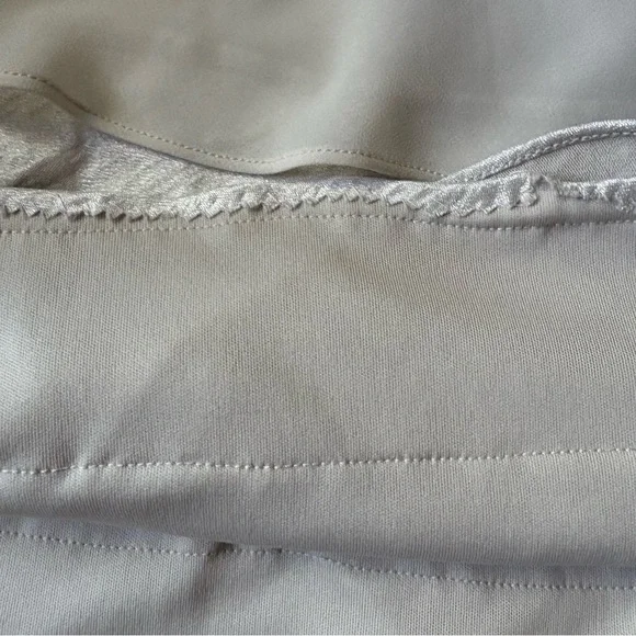 SL Fashions Champagne Tiered Mini Dress - Picture 5 of 6